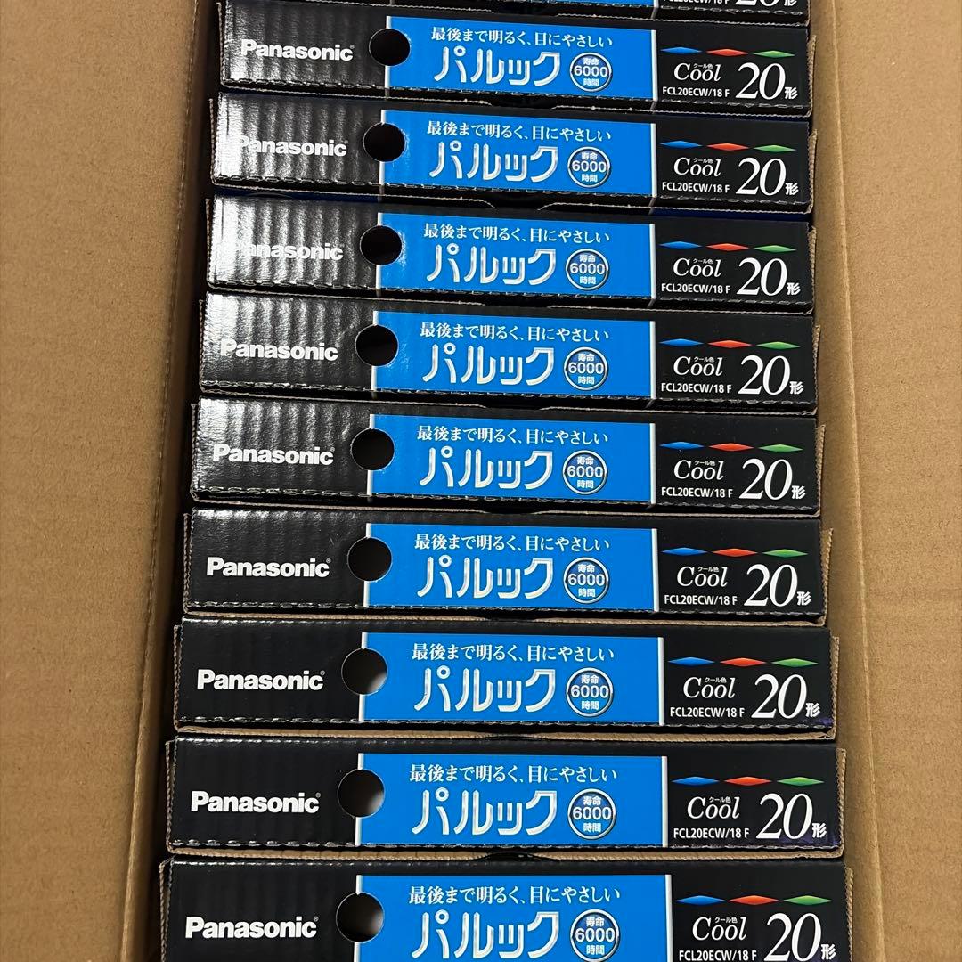 Panasonic FCL20ECW/18 F Cool 蛍光灯 20形 10本