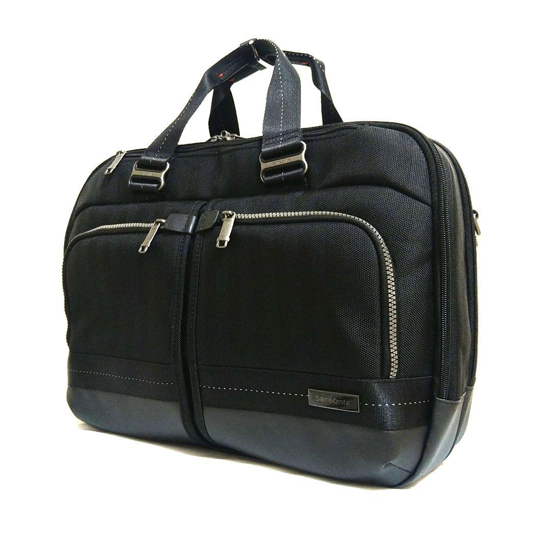【価格交渉可/美品】Samsonite ビジネスブリーフケース「HERIOS」