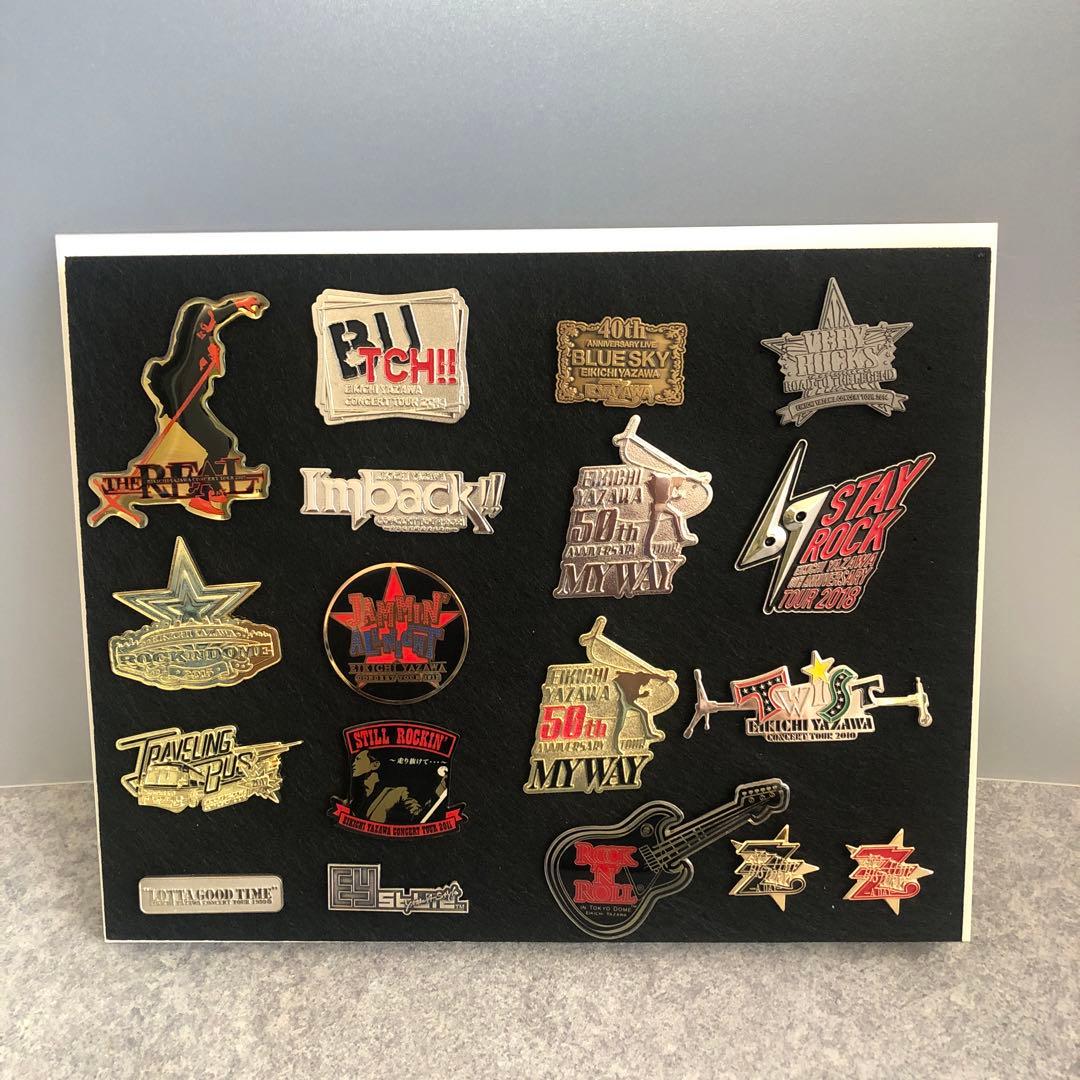 矢沢永吉ピンバッジスペシャルセット（激レア）4セット