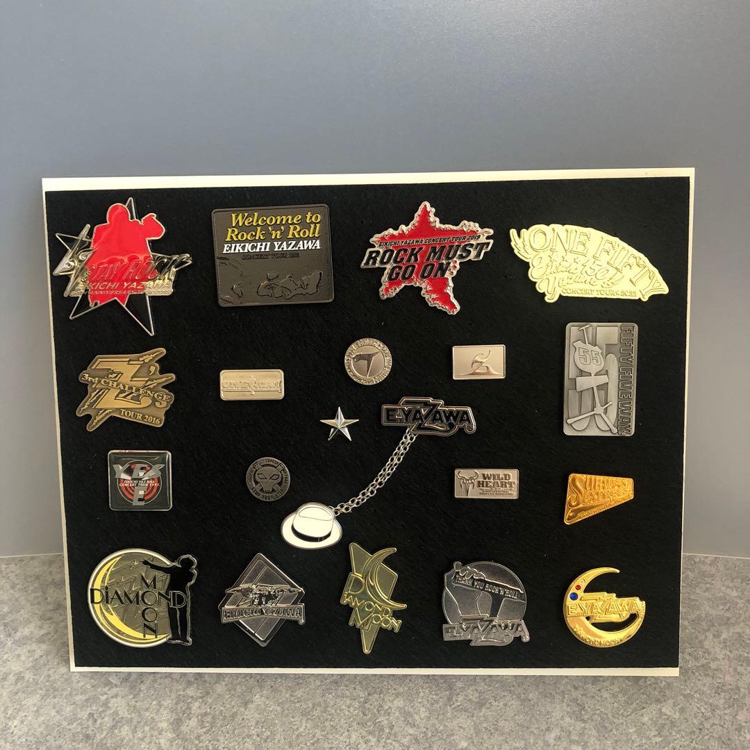 矢沢永吉ピンバッジスペシャルセット（激レア）4セット