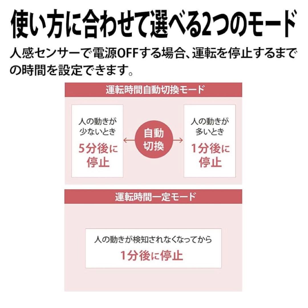 SHARP 小型 セラミックファンヒーター プラズマクラスター HX-PS1-W