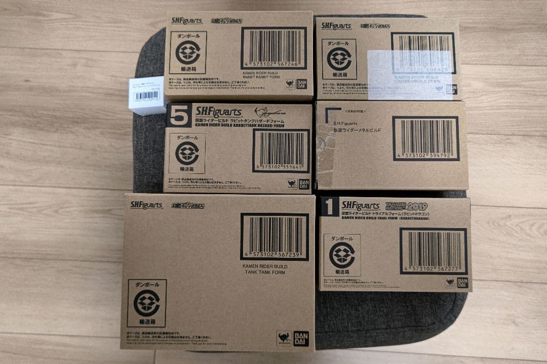 S.H.Figuarts 仮面ライダービルド　未開封品　まとめ売り