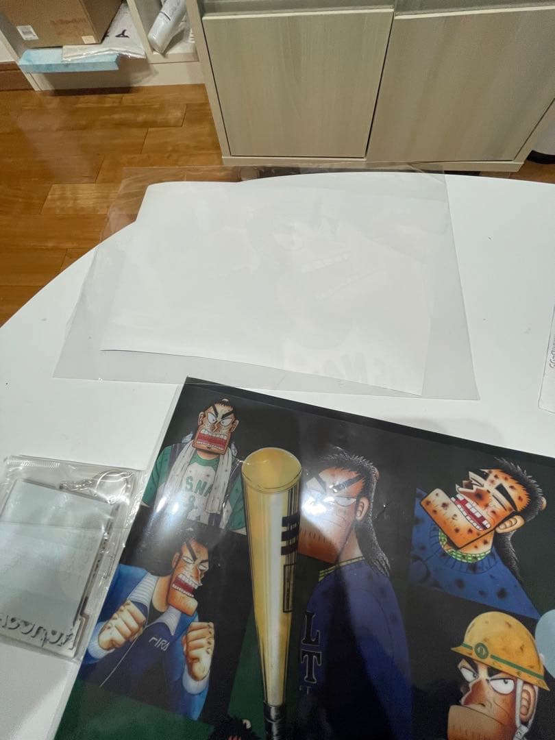 アカギ&黒沢セット　赤木しげる　2015年開催　ざわざわ展　チケット半券付