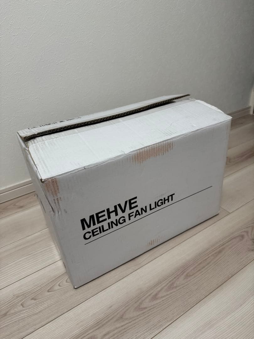 MEHVE Ceiling fan light 電球付き