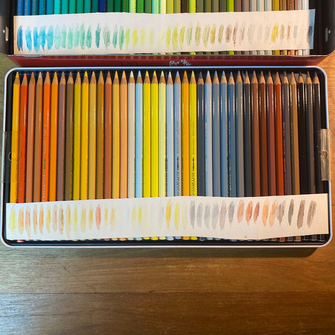 カランダッシュ 120色 スプラカラーソフト 水彩色鉛筆 スイス製