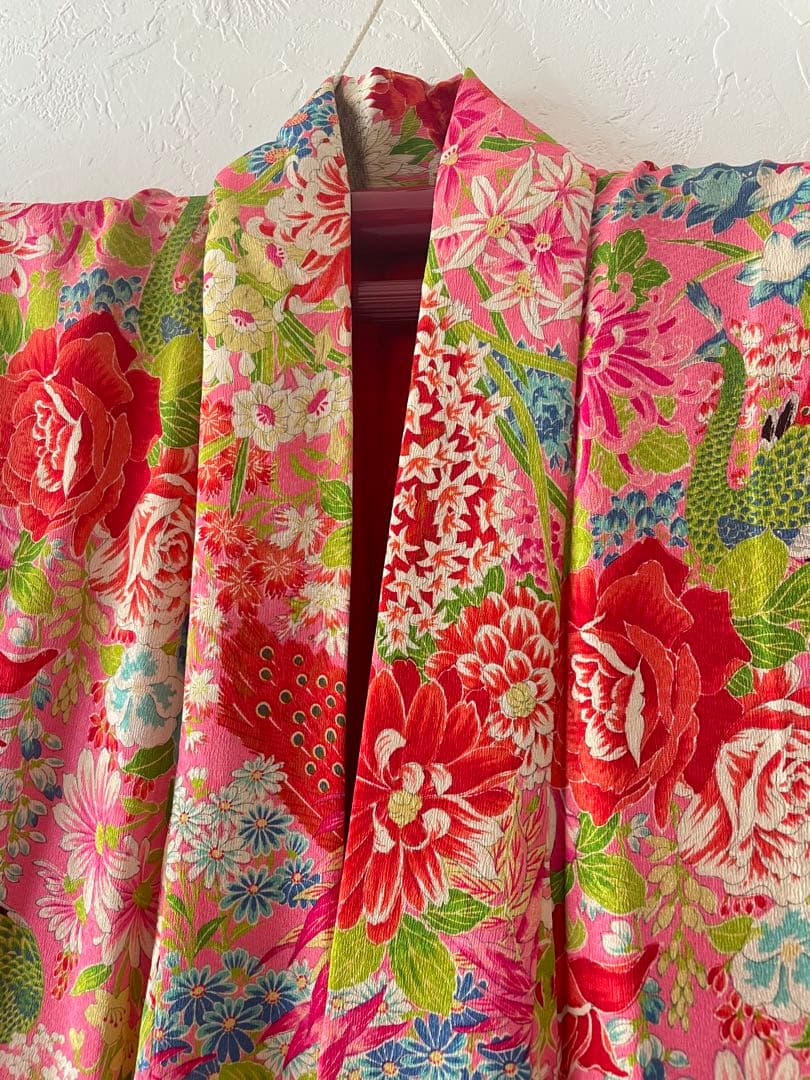 美品　アンティークお着物　7歳　七五三