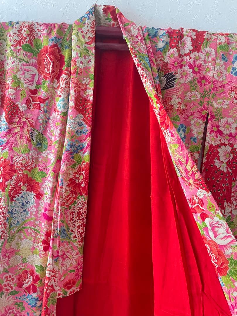 美品　アンティークお着物　7歳　七五三