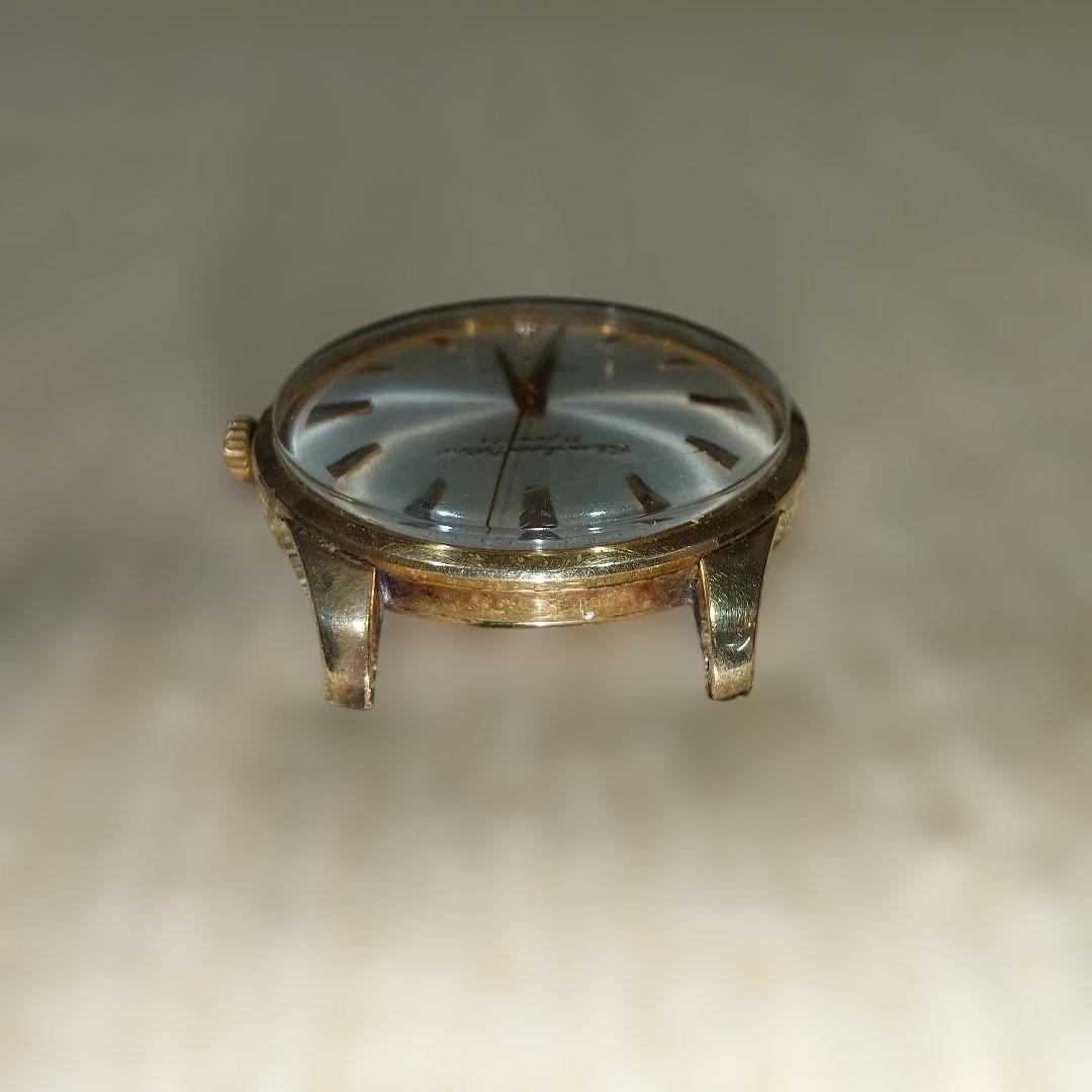 送料無料 シチズン スーパーデラックス25石 14K金張り 手巻き 稼働 ケース