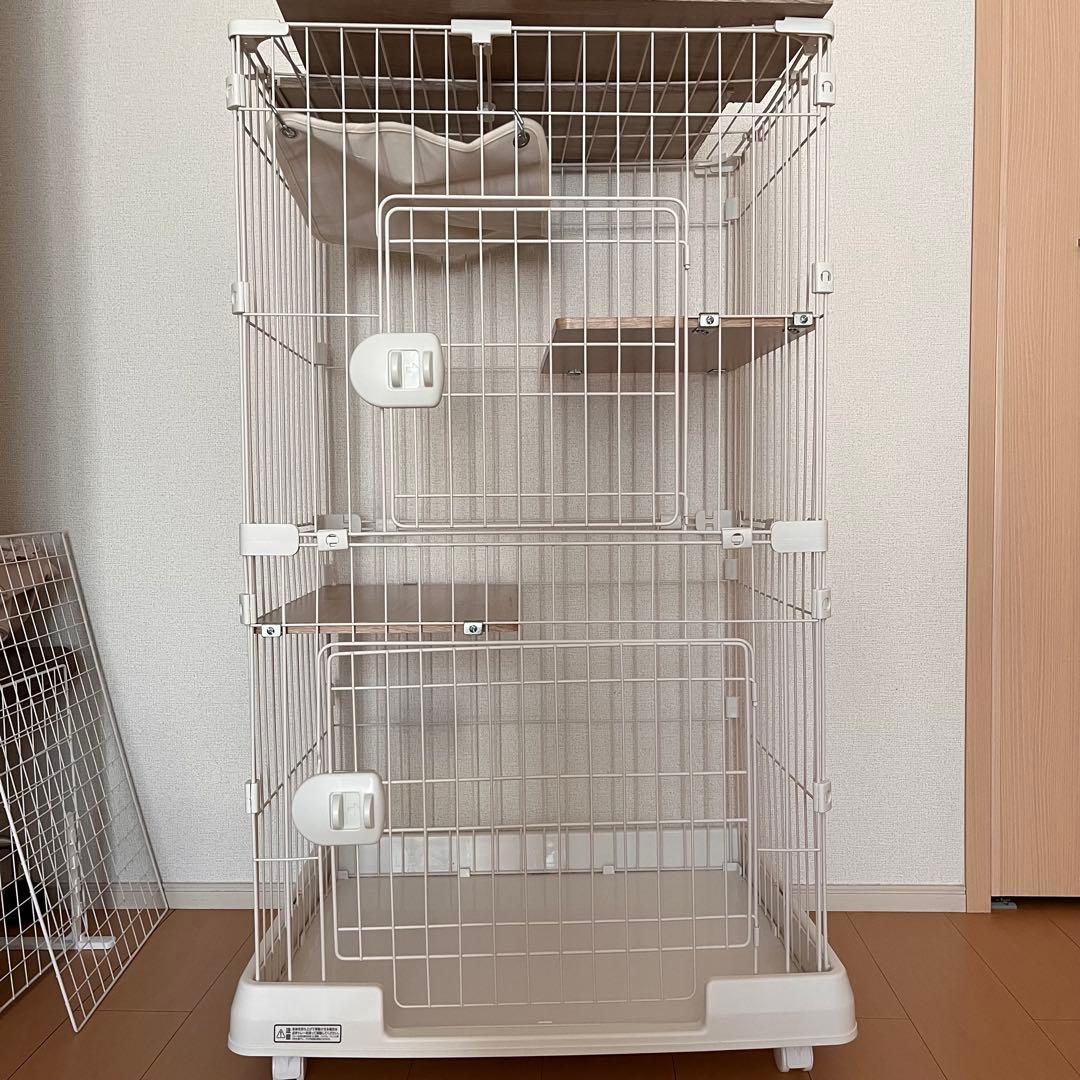 【diamond】IRIS ミニキャットケージ 2段タイプ