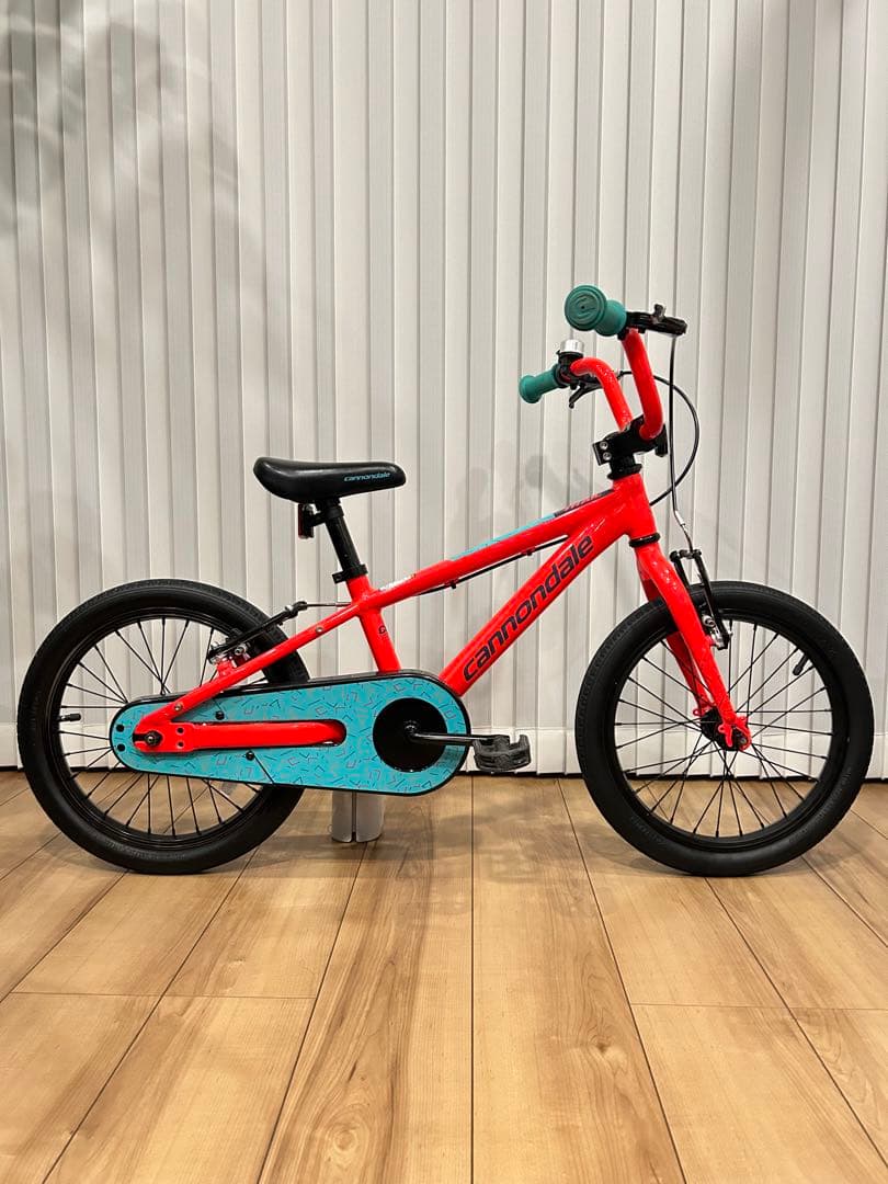 (kmrrr)キャノンデール キッズ トレイル 16インチ 補助輪未使用