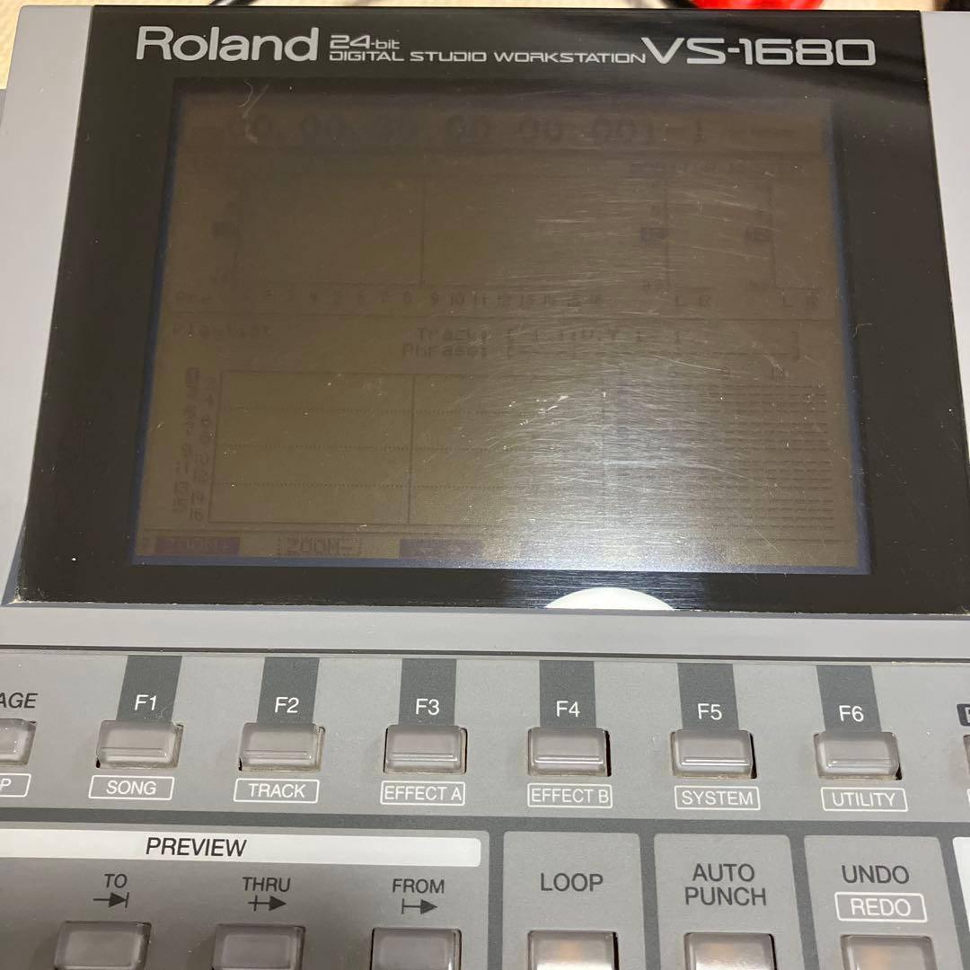 Roland VS-1680 マルチトラックレコーダー 動作未確認