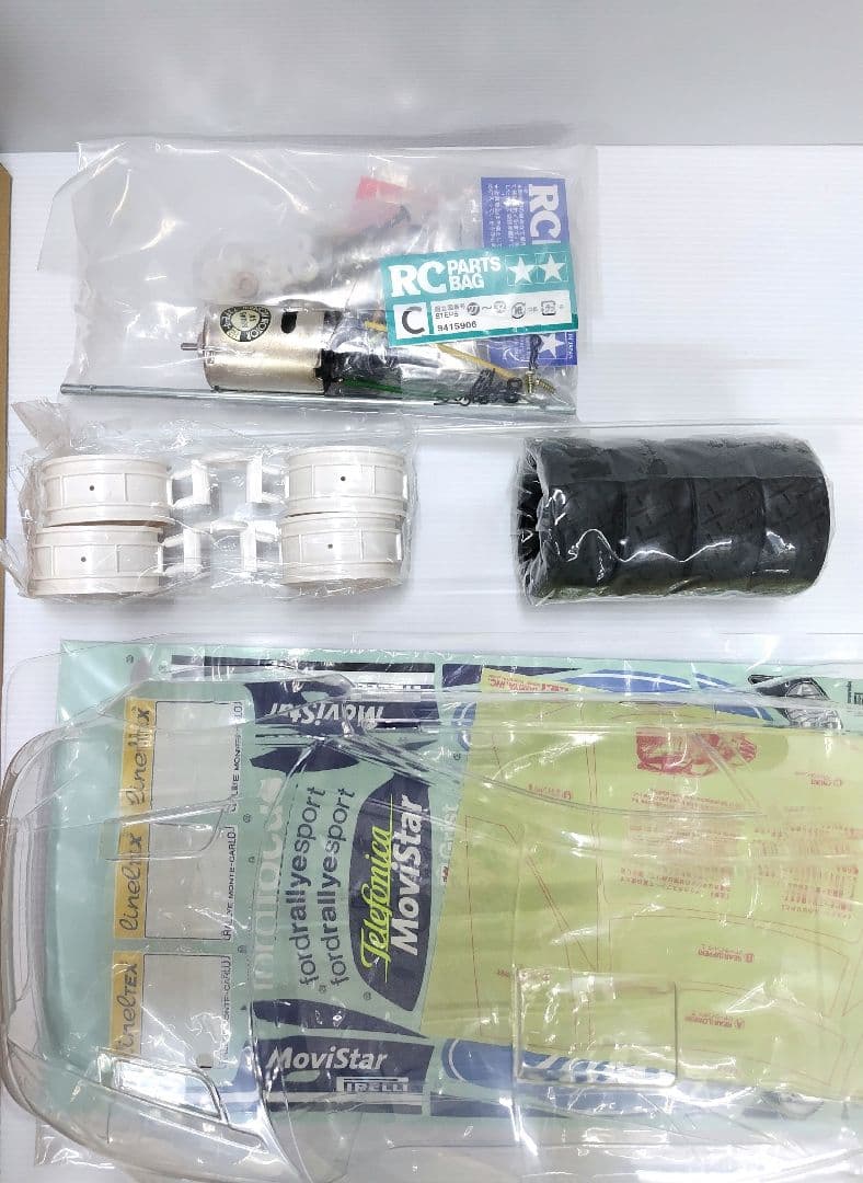 絶版 タミヤ RC 1/10 フォード・フォーカス RS WRC 2002年型