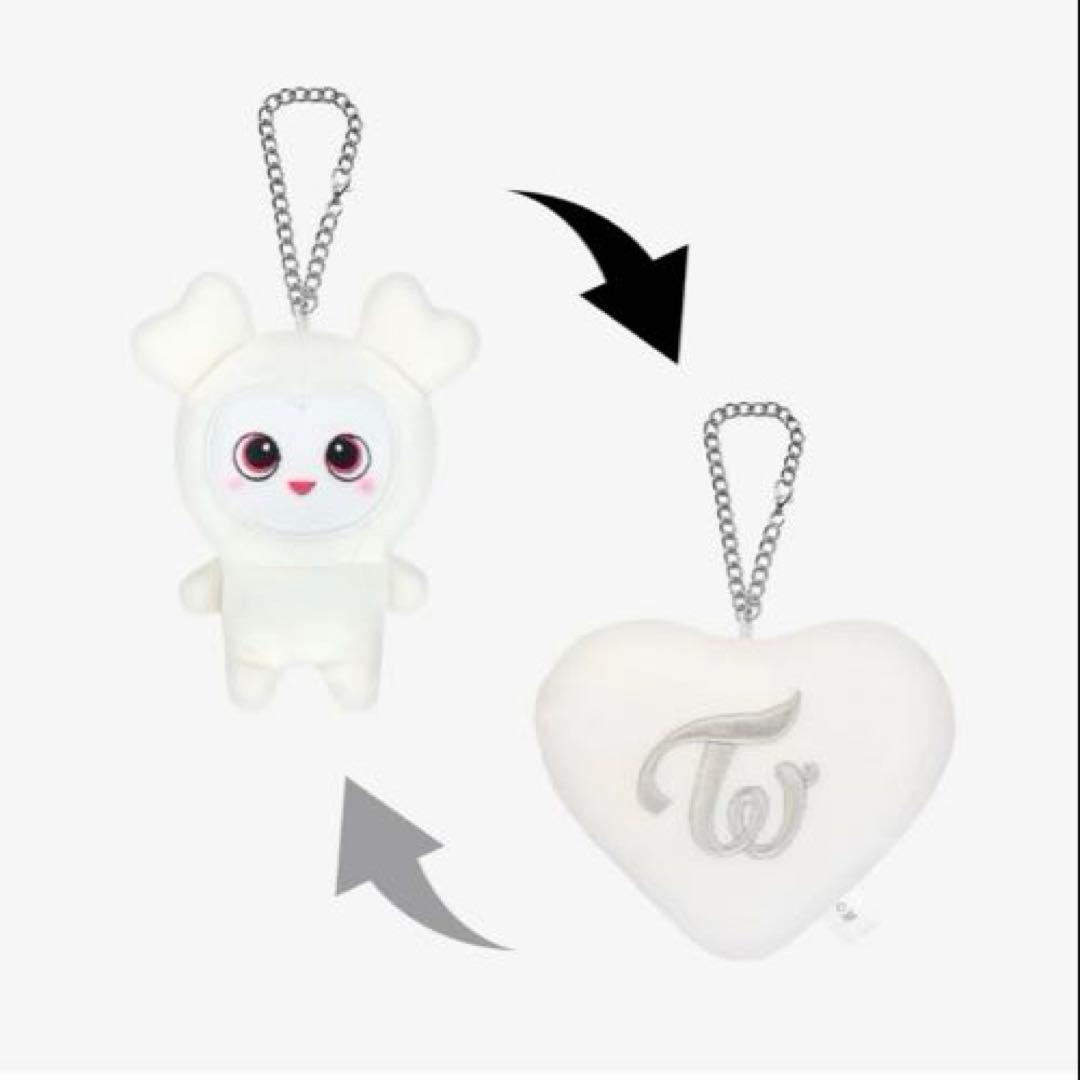TWICE ダヒョン リバーシブルバッグチャーム キーホルダー ぬいぐるみ