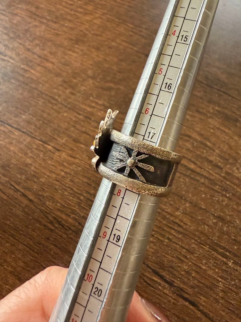 最終お値下げ！ホピ族　ジェラルドロマベンテマ　リング