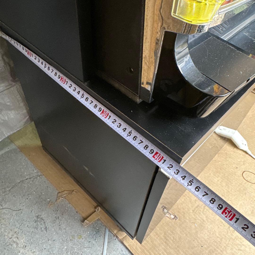 スロット実機スタンド ブラック 収納付 台