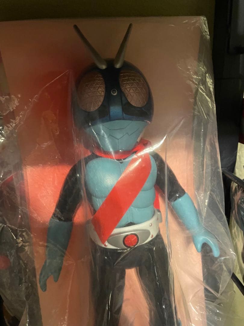 東映レトロソフビコレクション　仮面ライダー旧1号　キングサイズ