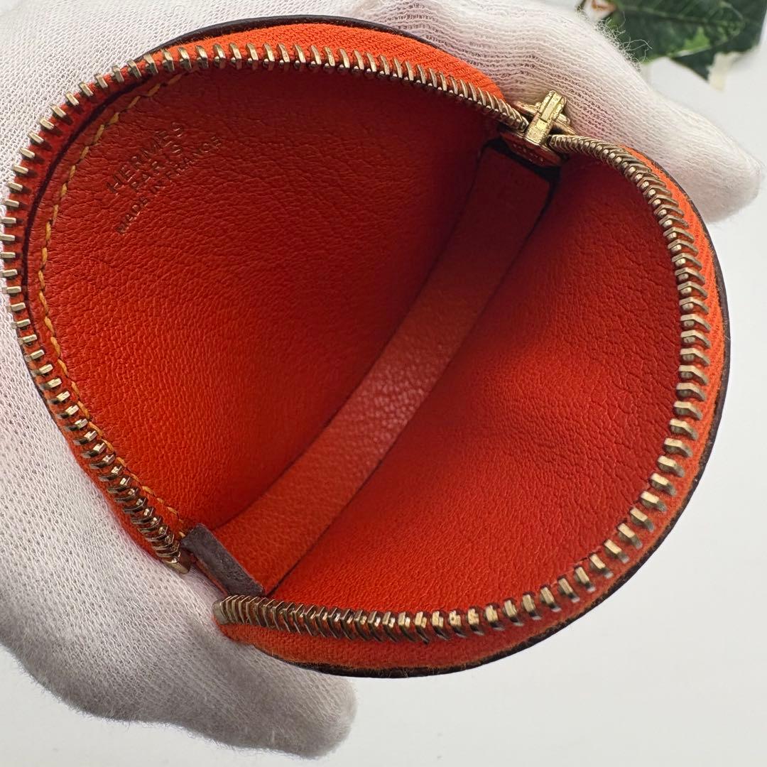 【guu様】エルメス　フルーツ ケース　オレンジ　G