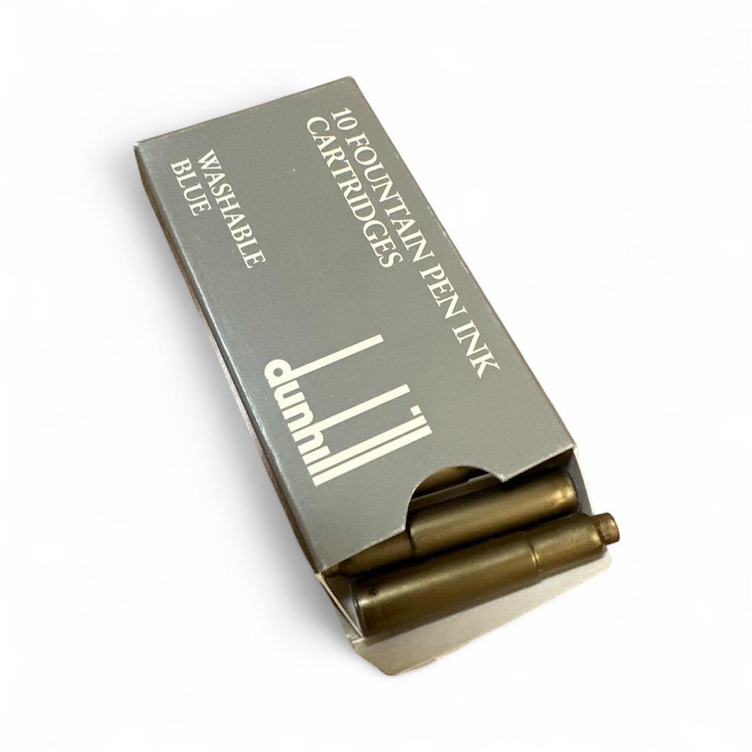 ダンヒル 万年筆 ゴールドプレート ペン先　14K 585 箱付き