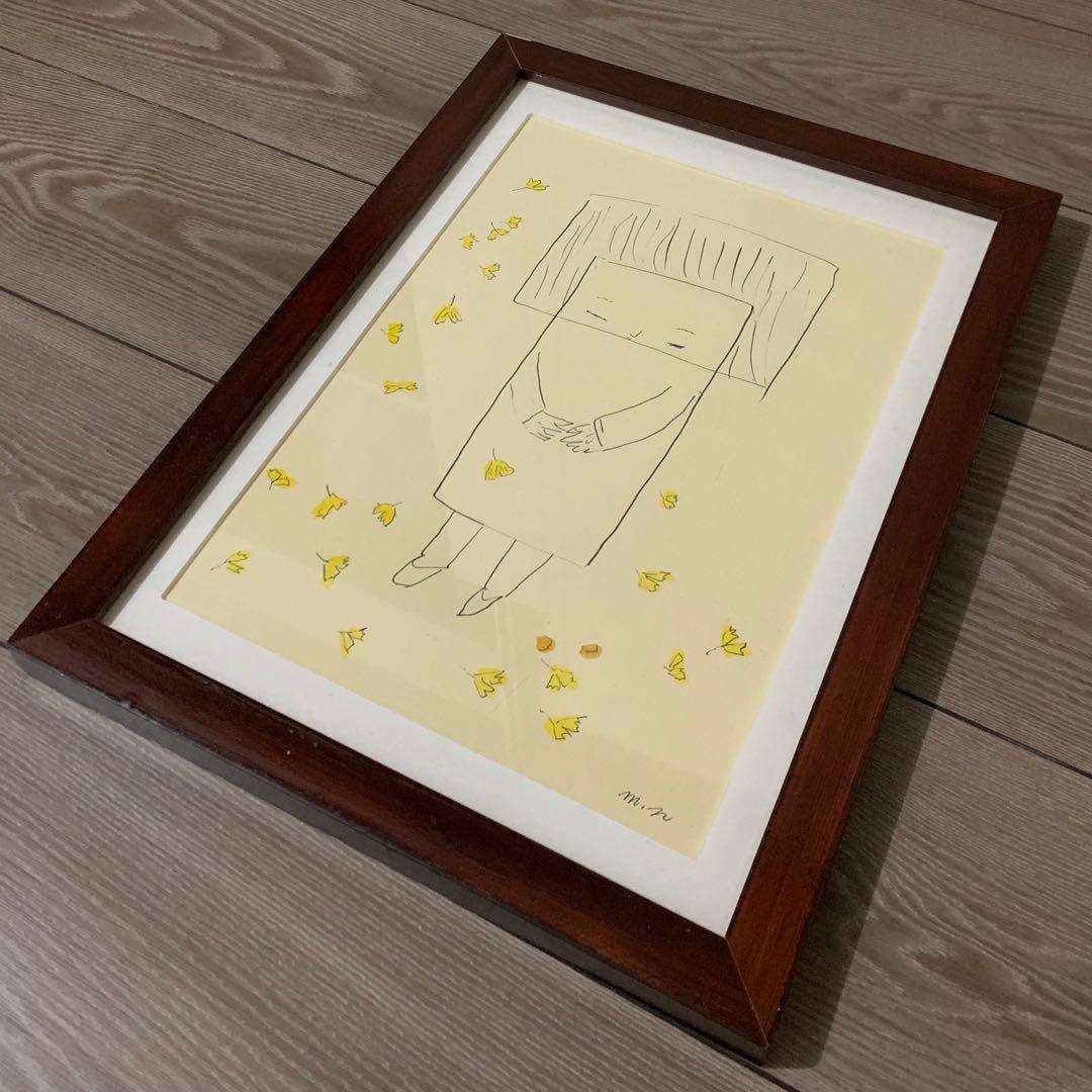 中野真典さんの絵　銀杏