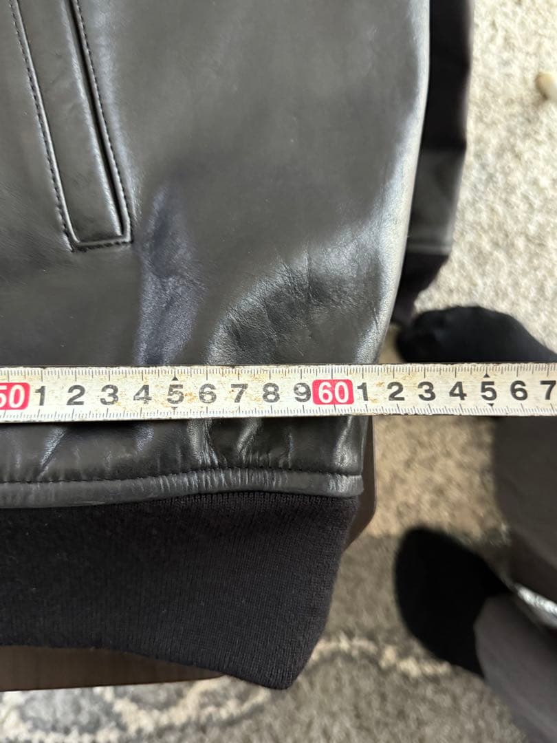 さとしa.k.aタロイモ 　AVIREX 5Lサイズ　革ジャン