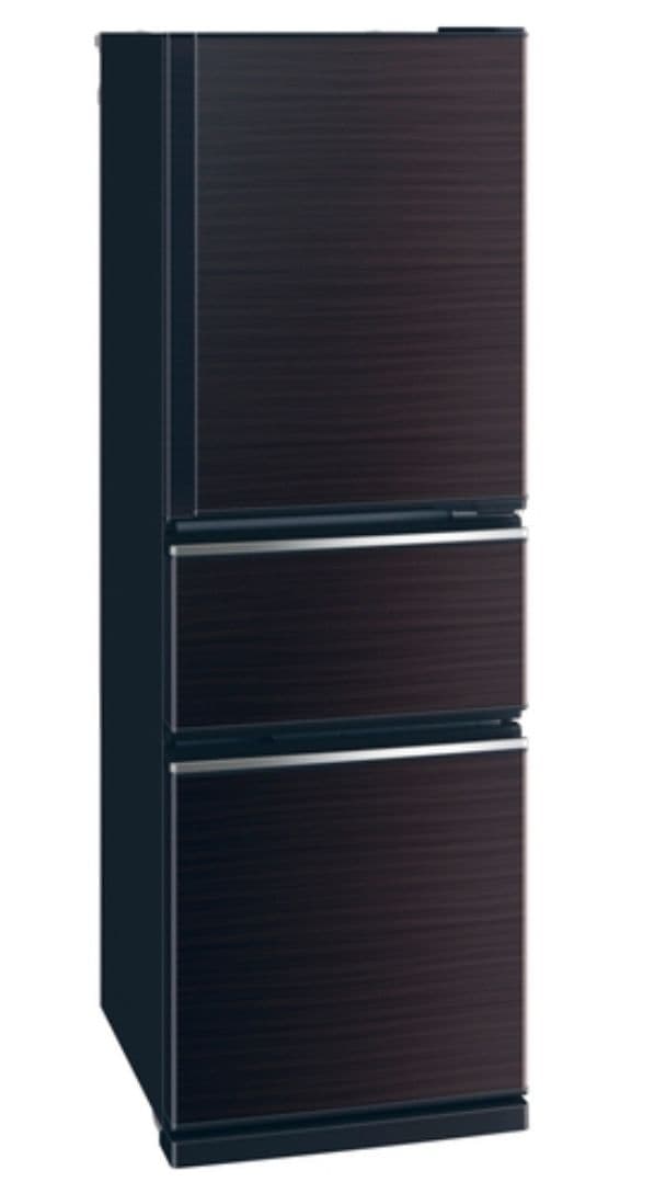 三菱電機 冷蔵庫272L グロッシーブラウン MR-CX27D-BR