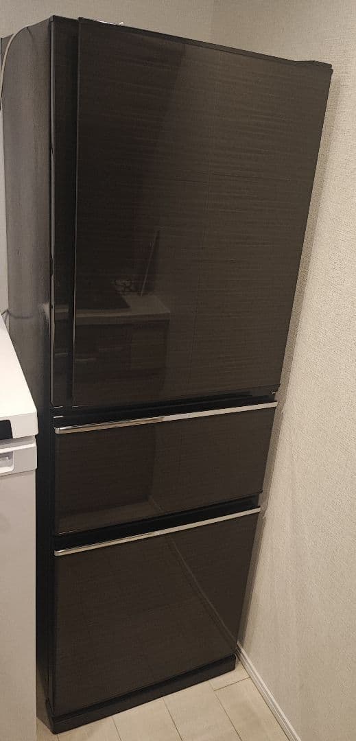 三菱電機 冷蔵庫272L グロッシーブラウン MR-CX27D-BR
