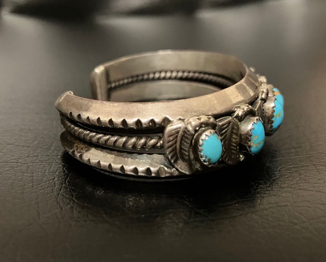 NAVAJO Atkinson Trading ヴィンテージヘビーバングル