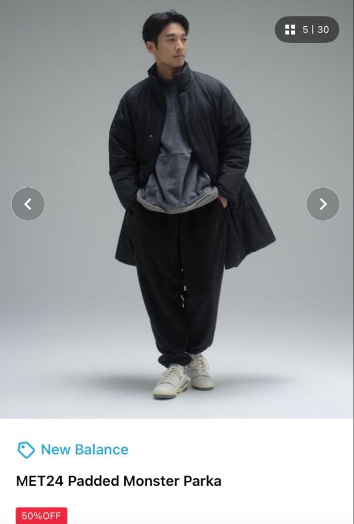 定価41,800円MET24 Padded Monster Parka