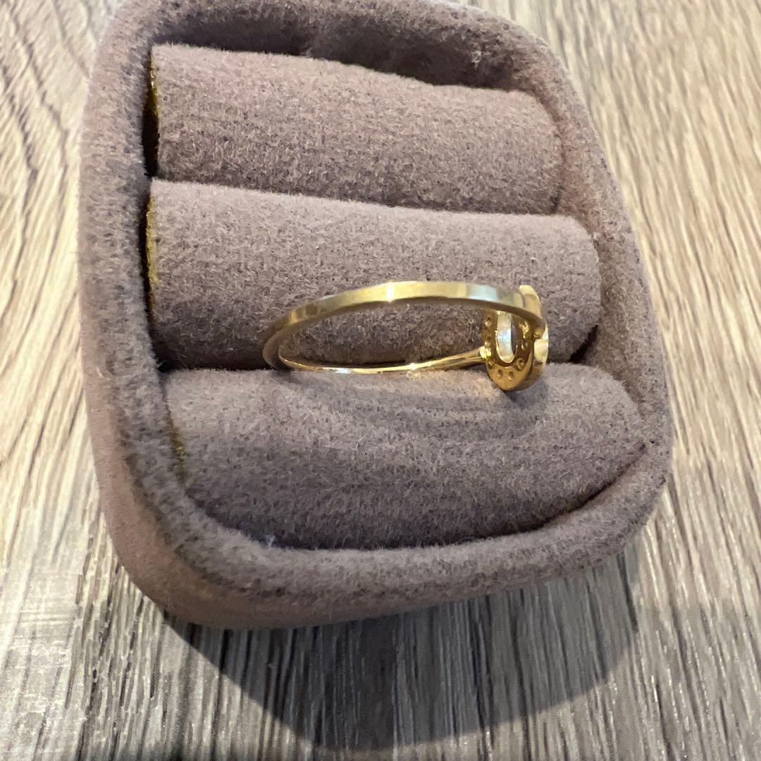 ete k18 リング　ホースシュー7号