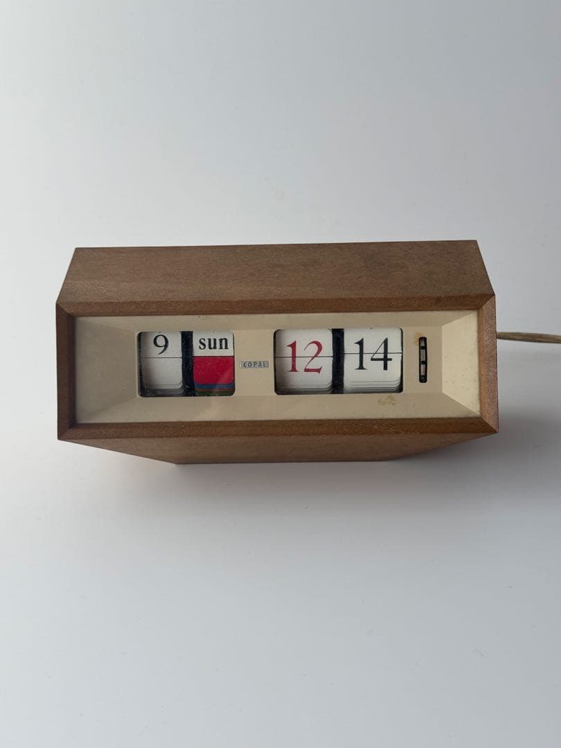 キャスロン602 デジタル時計　1970年代　パタパタ時計