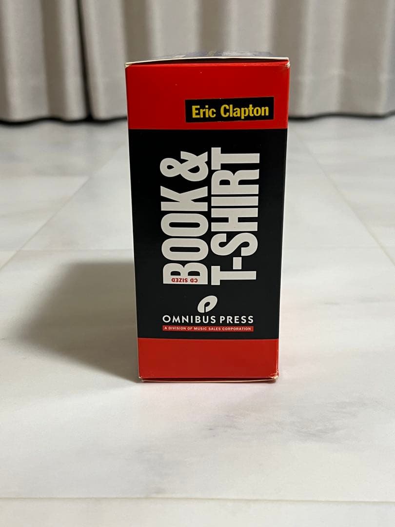 【日本未発売/超レア】1995年 エリッククラプトン BOOK&Tシャツ