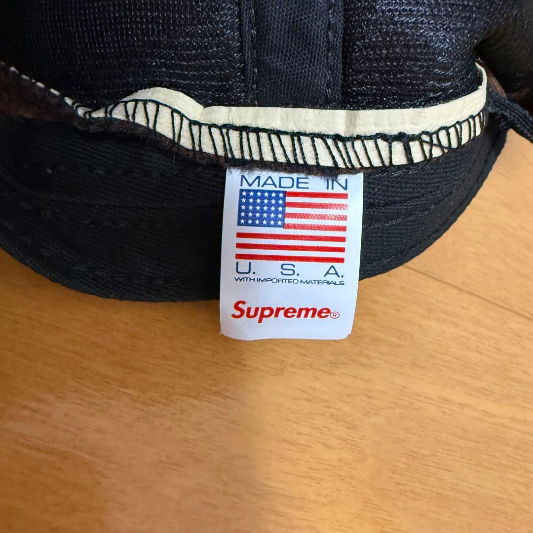 ほぼ未使用 Supreme Boiled Wool S Logo 6-Panel