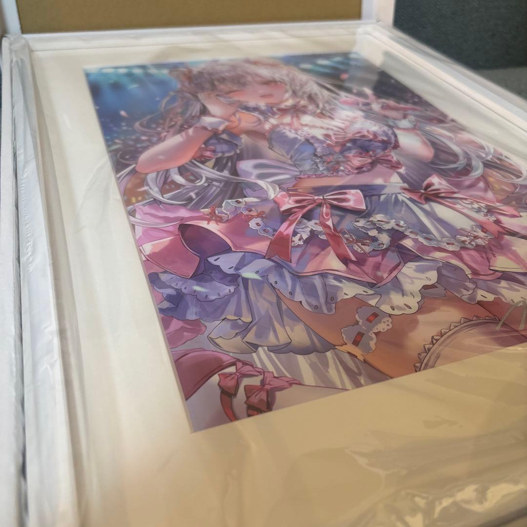 ももこ さしみねこ屋 複製原画 直筆サイン入り