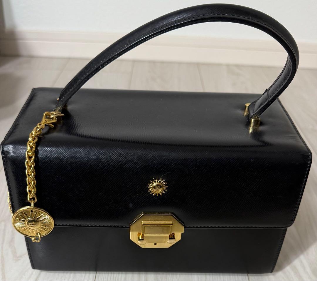 VERSACE ヴェルサーチ サンバースト ハンドバッグ バニティ 太陽