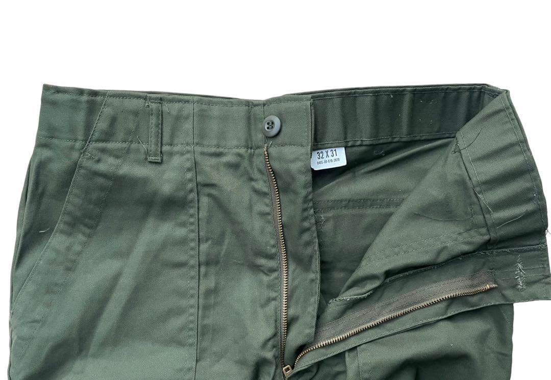 米軍ベイカーパンツOG-507ユーティリティトラウザース32×31サイズ