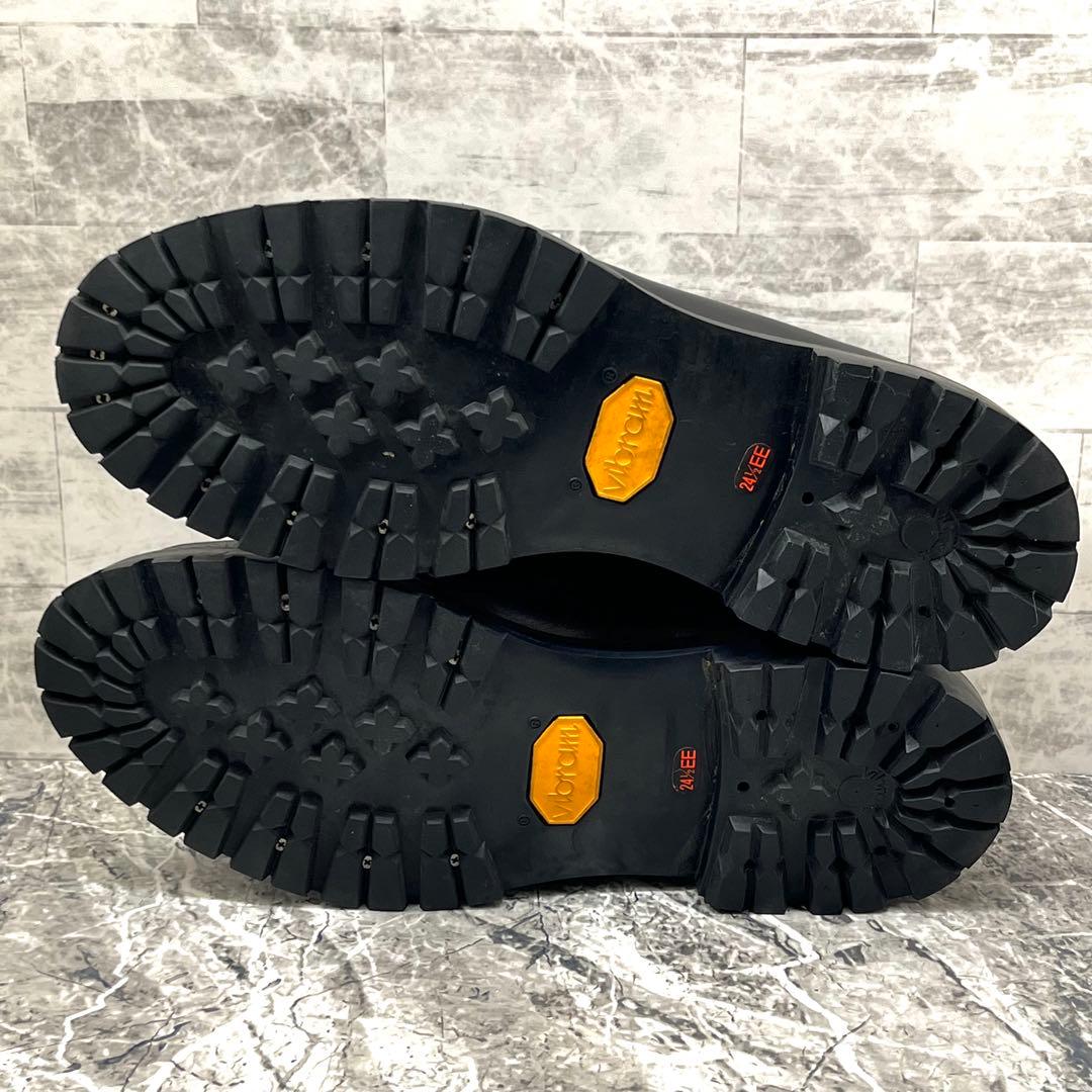 美品✨ スコッチグレイン チロリアンシューズ 革靴 ブラック 25cm相当