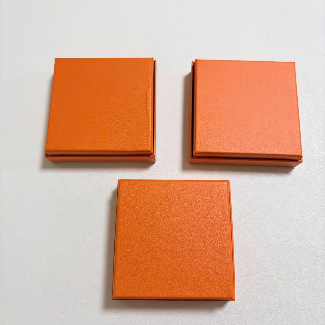 美品　エルメス　保存袋　空箱　3個セット　ブレスレット　アクセサリー入れ　現行品