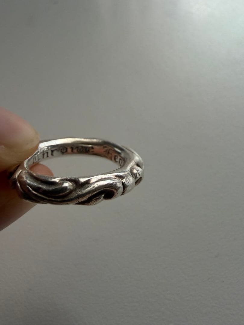 クロムハーツ スクロールリング