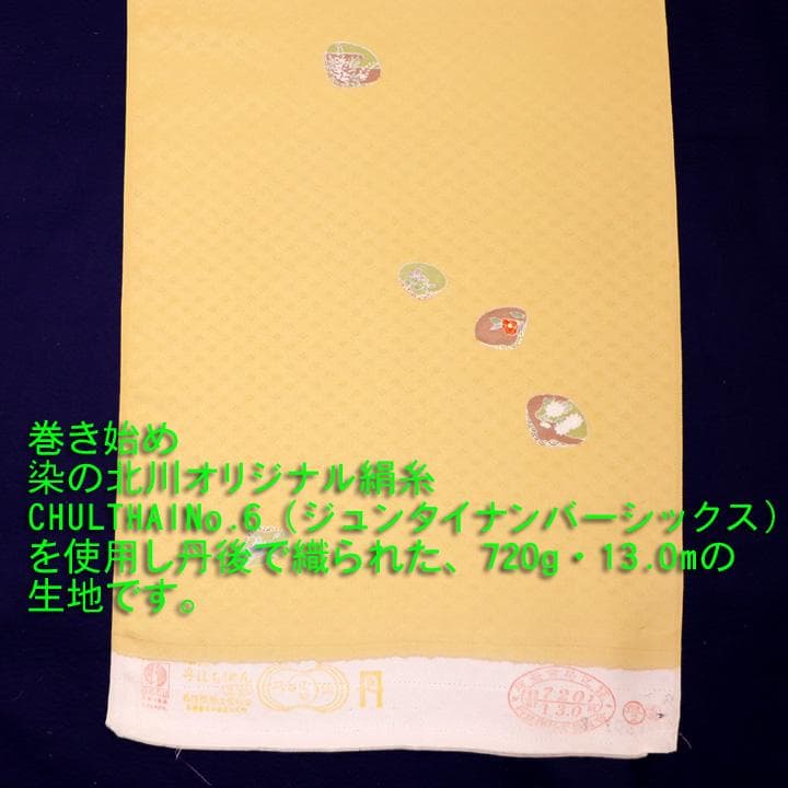 正絹小紋：反物