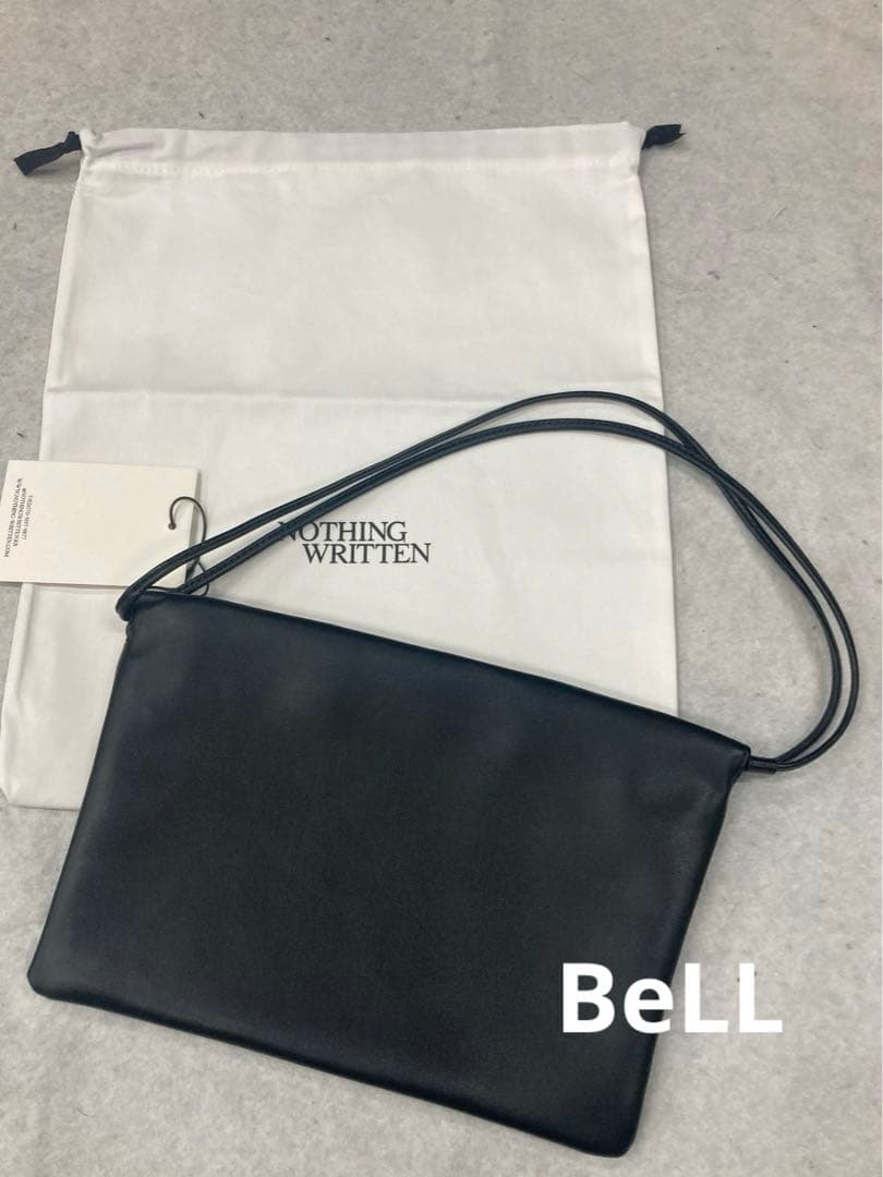 NOTHING WRITTEN Nella strap ショルダーバッグ L