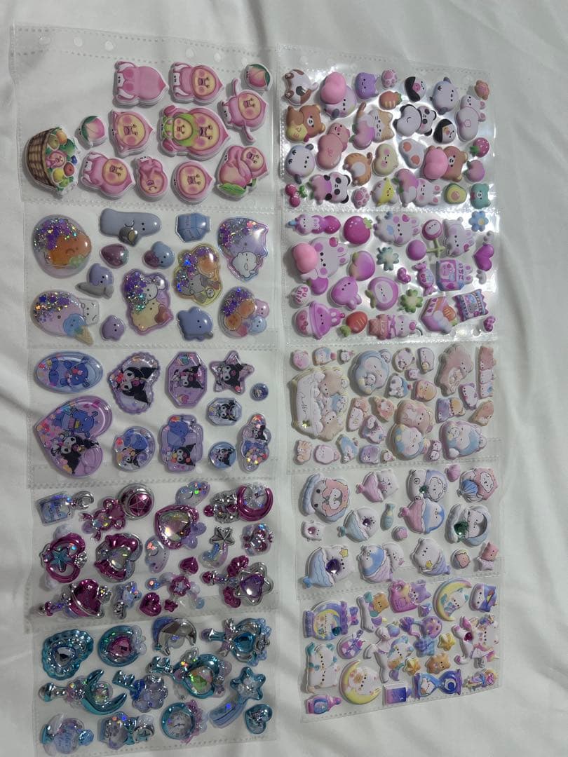 平成レトロ シール帳完成品 8冊セット バインダーリフィル付 まとめ売り