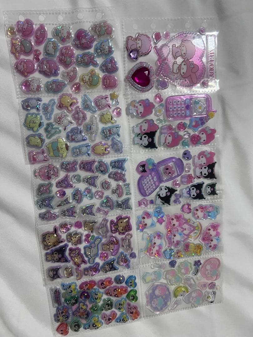 平成レトロ シール帳完成品 8冊セット バインダーリフィル付 まとめ売り