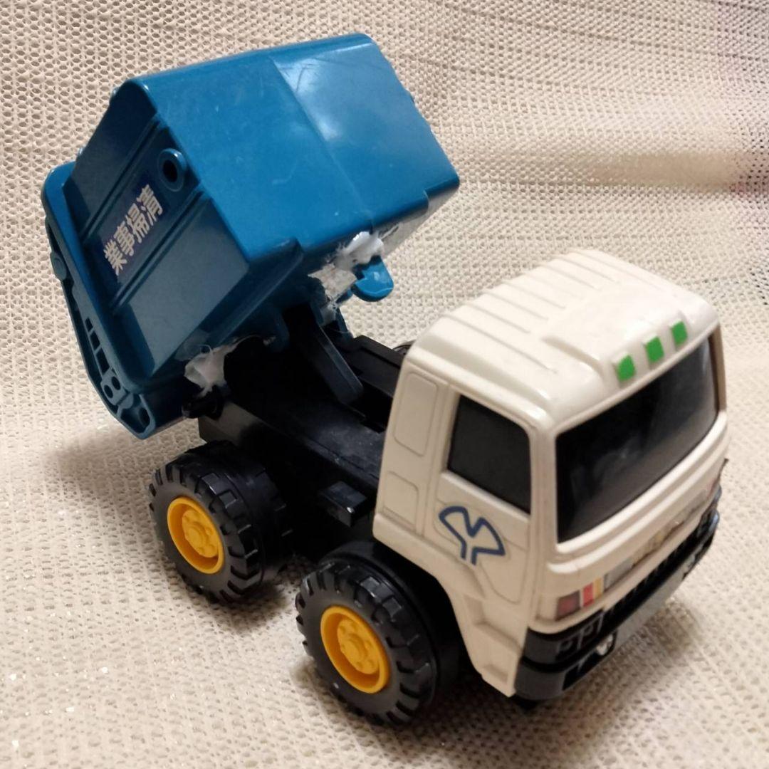 454 ヨネザワビッグマシン 清掃局収集車 パッカー車　破損商品