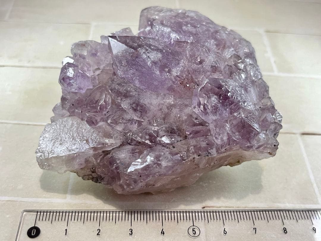 エッチドクォーツ　涅槃水晶　アメジスト　クラスター　原石　蝕像　紫水晶