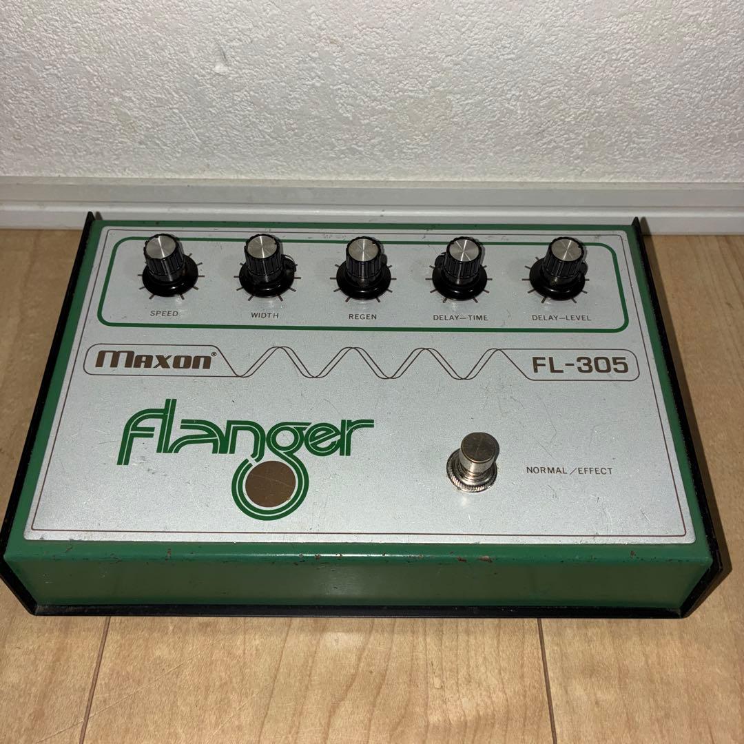 超　レア　Maxon FL-305 フランジャー　動作ok
