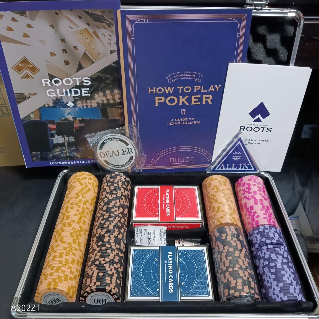 希少【ROOTS】ヨコサワポーカーセット未使用