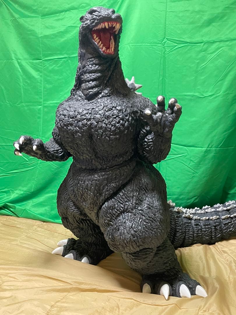 ゴジラ伝説の超特大ソフビキット高さ1m1/80 ゴジラvsビオランテ初版 完成品