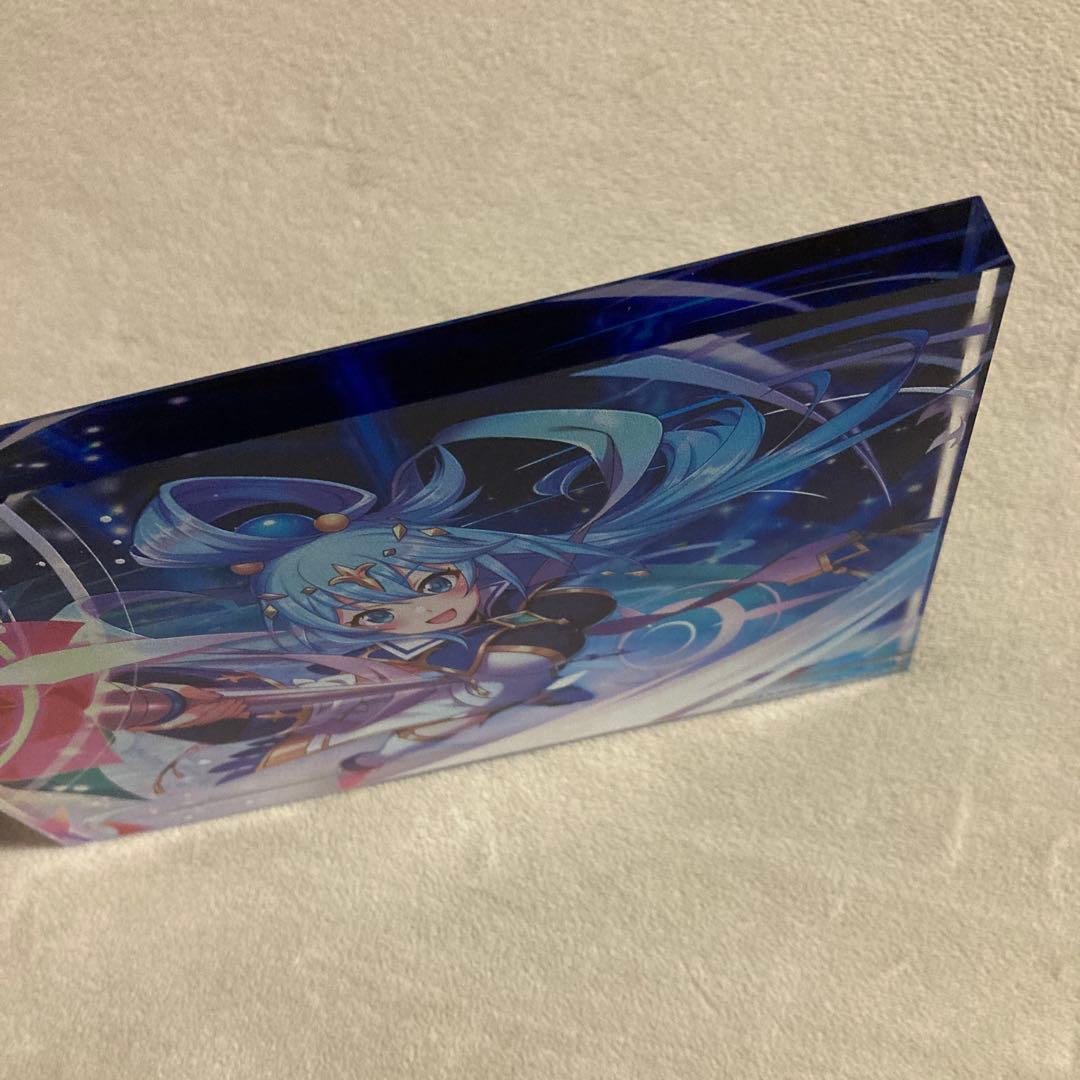 このすば アクア アクリルブロック