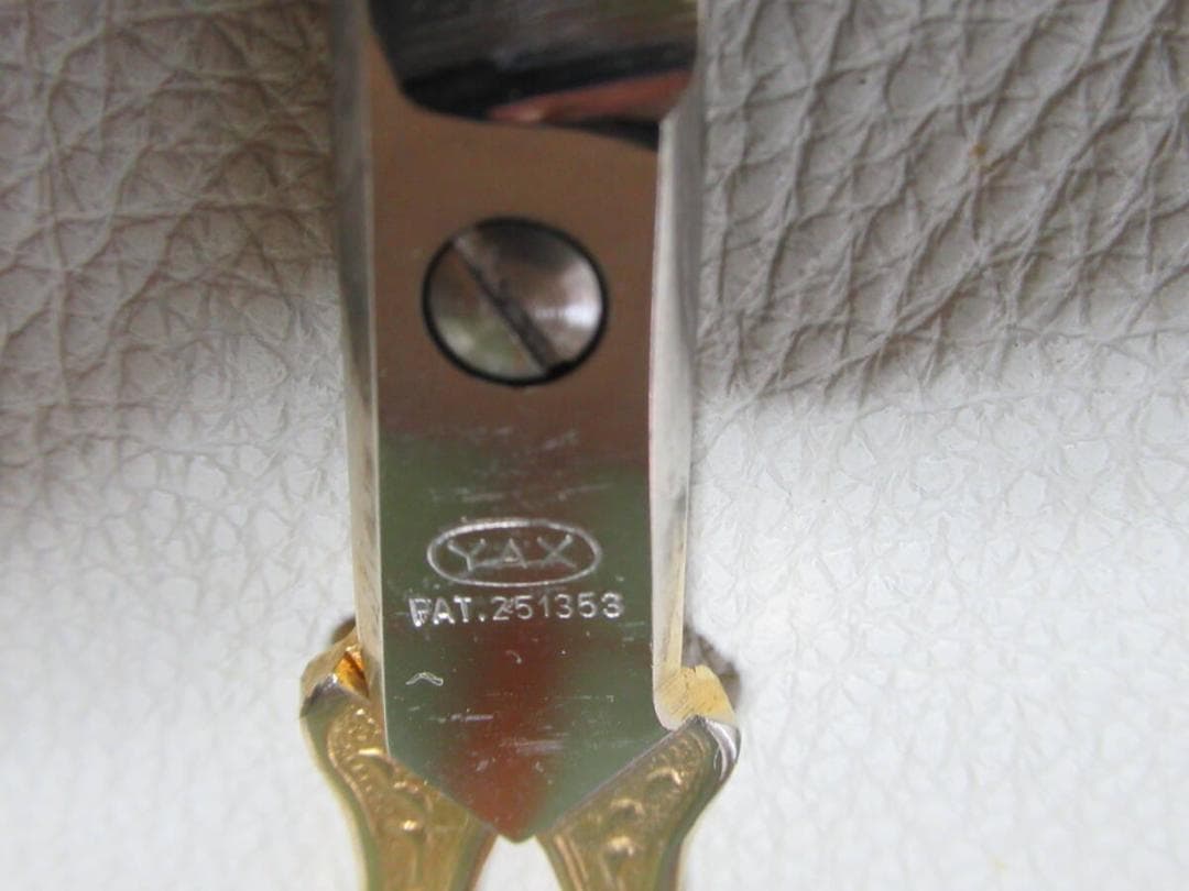 未使用入手困難1960年代 カバー付◆藤本保廣 初期 東京ナイフ ＹＡＸ刻印 鋏