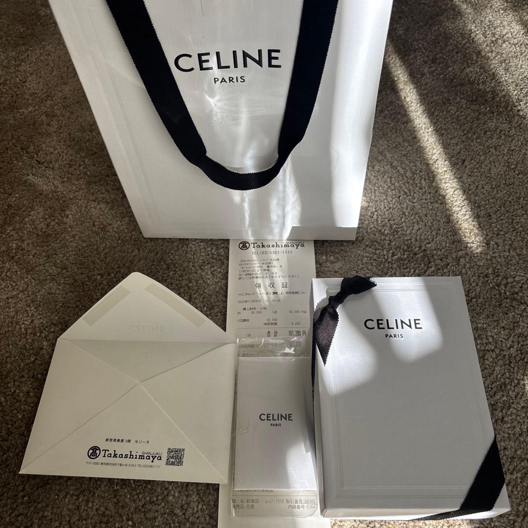 CELINE セリーヌ 三つ折り財布 セーズ